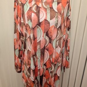 Link Multicolor Abstract Dress